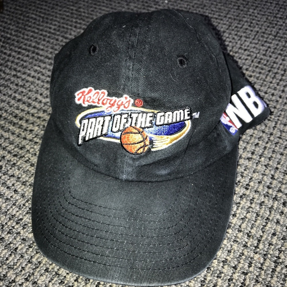 NBA & Kellogg's Osfa Black Hat "part Of The Game" Twins Ent